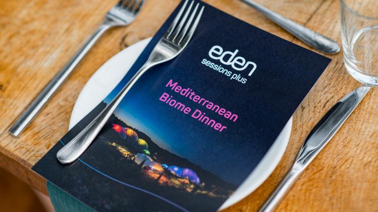 Mediterranean Biome Eden Sessions Plus Place setting