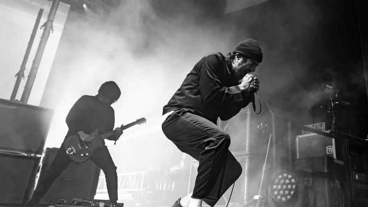 Deftones performing at the Eden Sessions