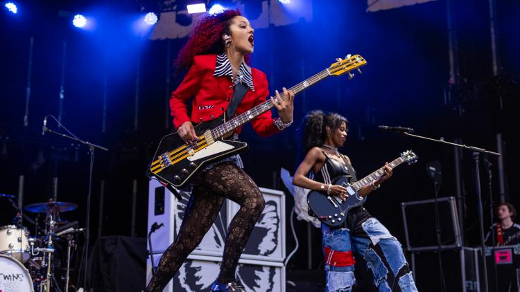 Nova Twins performing at the Eden Sessions