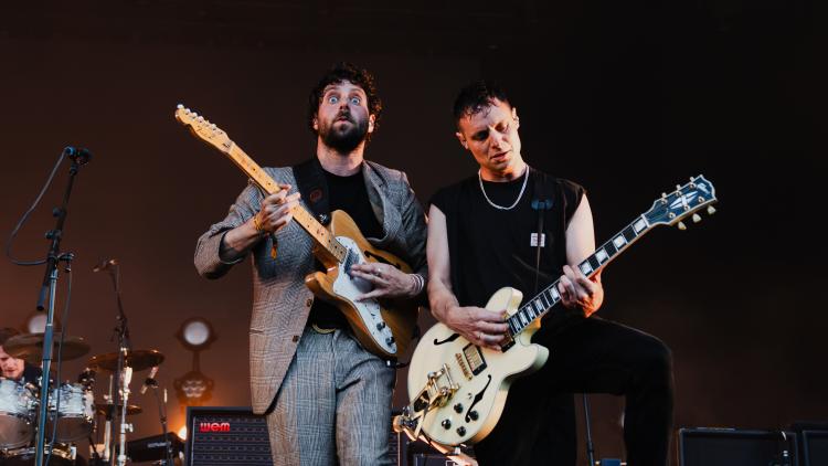 The Maccabees performing at Eden Sessions